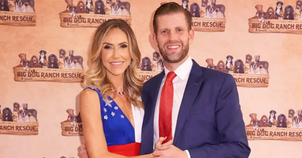 lara trump revealing ugly new year eve party dress