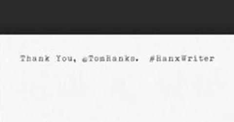 Tom hanks hanx writer app
