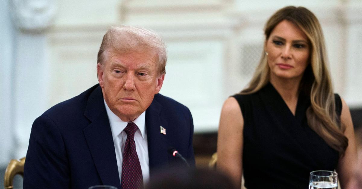 Photo of Donald and Melania Trump