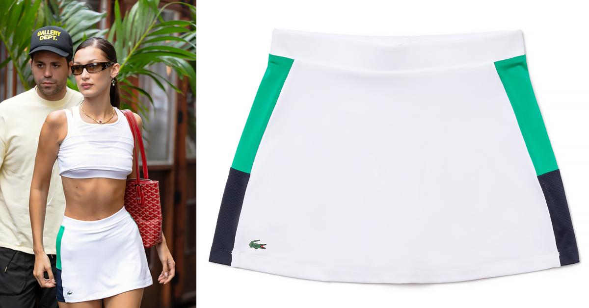 Lacoste deals tennis skirt