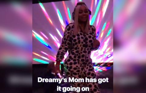Blac Chyna Parties With Amber Rose & Dream After Her Sex Tape Is Leaked