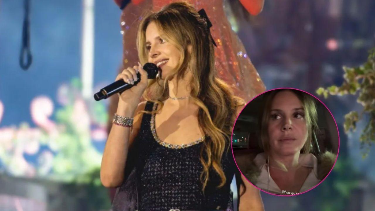 Image of Lana Del Ray shared the video on October 25.