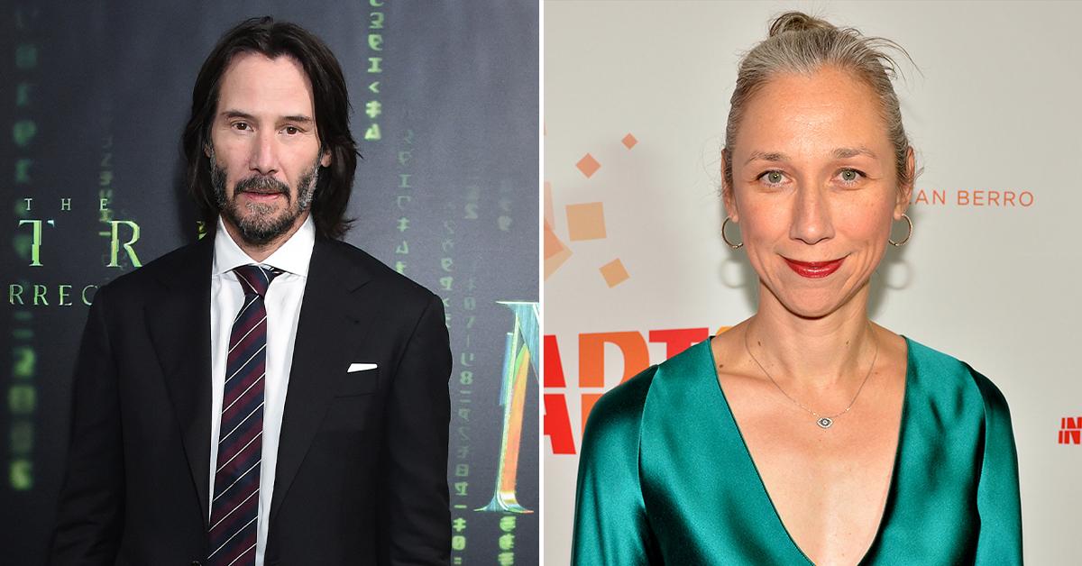 keanu reeves sparks engagement rumors girlfriend alexandra grant pp