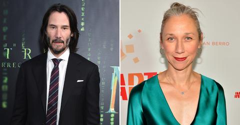 keanu reeves sparks engagement rumors girlfriend alexandra grant pp