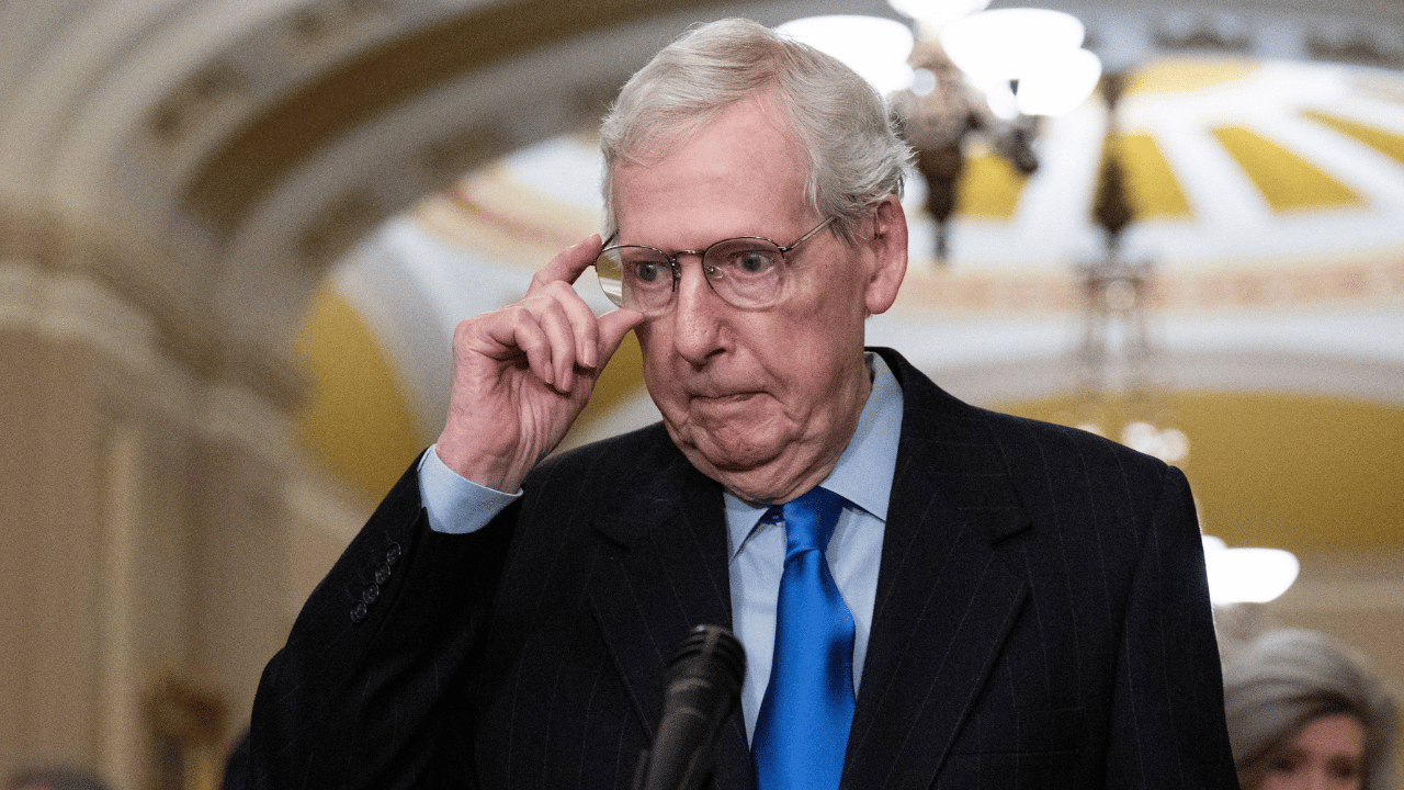 Image of Mitch McConnell has not made a public appearance in more than 50 days following his June health emergency.