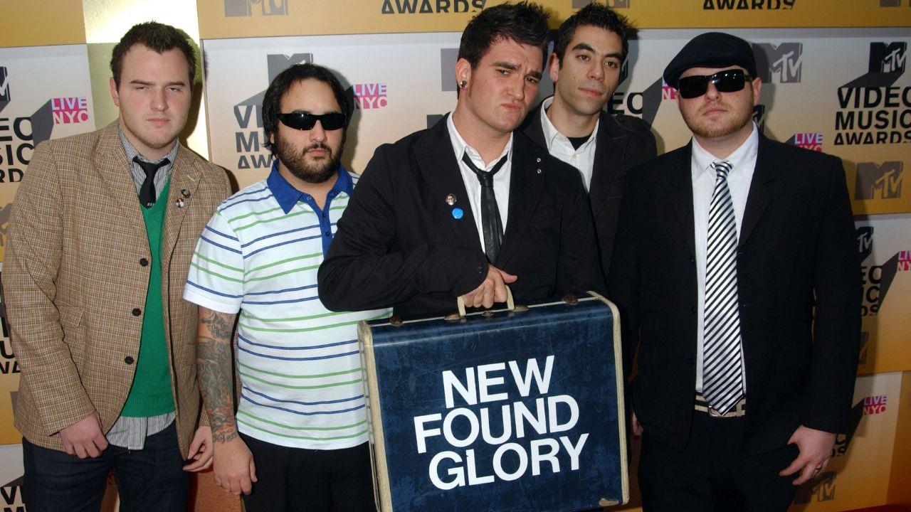 Photo of New Found Glory bandmates