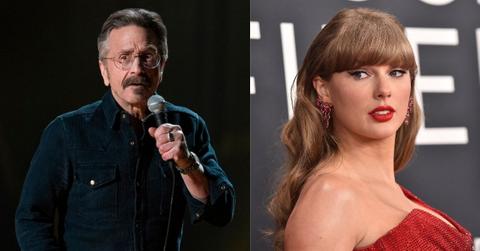 Composite Photos of Marc Maron and Taylor Swift