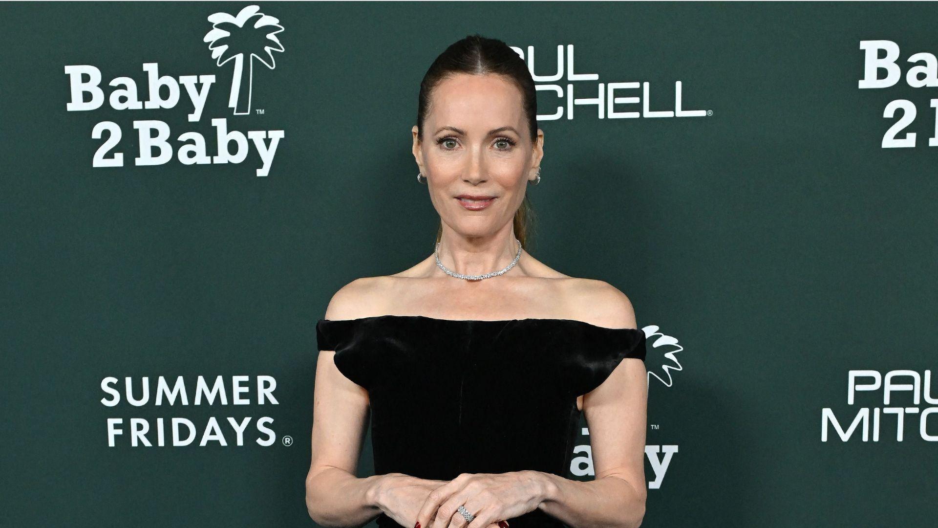 image of Leslie Mann said she felt nervous meeting Adam Demos after seeing his hot scenes in ‘S--/Life.’