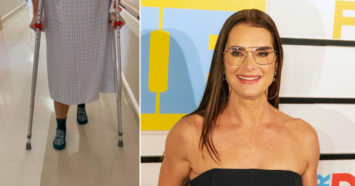 Brooke Shields Reveals She 'Broke' Her Femur Watch