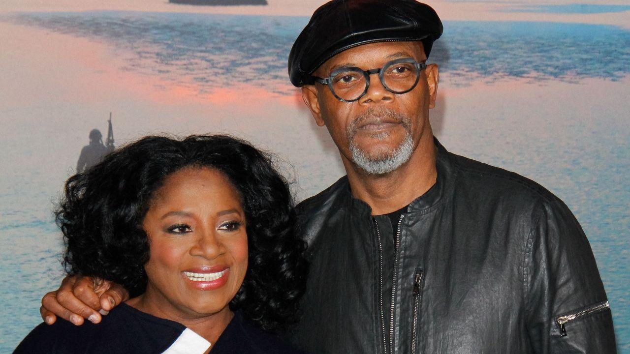 Image of LaTanya Richardson Jackson with Samuel L. Jackson.