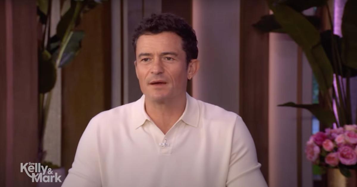 orlando bloom laugh live with kelly and mark katy perry split rumors