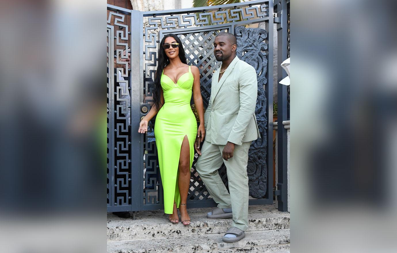 Kim Kardashian Wears Tight Green Dress At 2 Chainz's Wedding: See Pic –  Hollywood Life