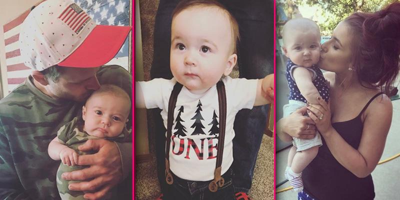 Chelsea houska instagram son watson birthday photos