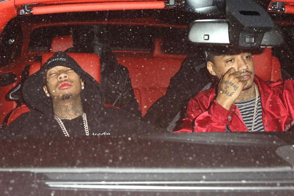 tyga passed out after partying at 1Oak