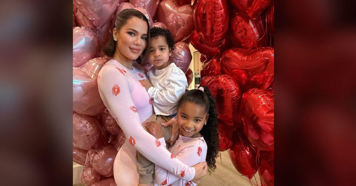 Photo of Khloe Kardashian, True and Tatum Thompson