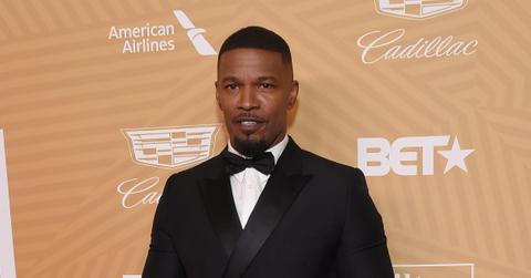 jamie foxx kissing mystery woman