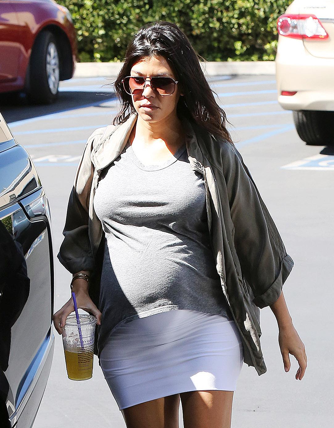 Kourtney Kardashian out and about in Woodland Hills