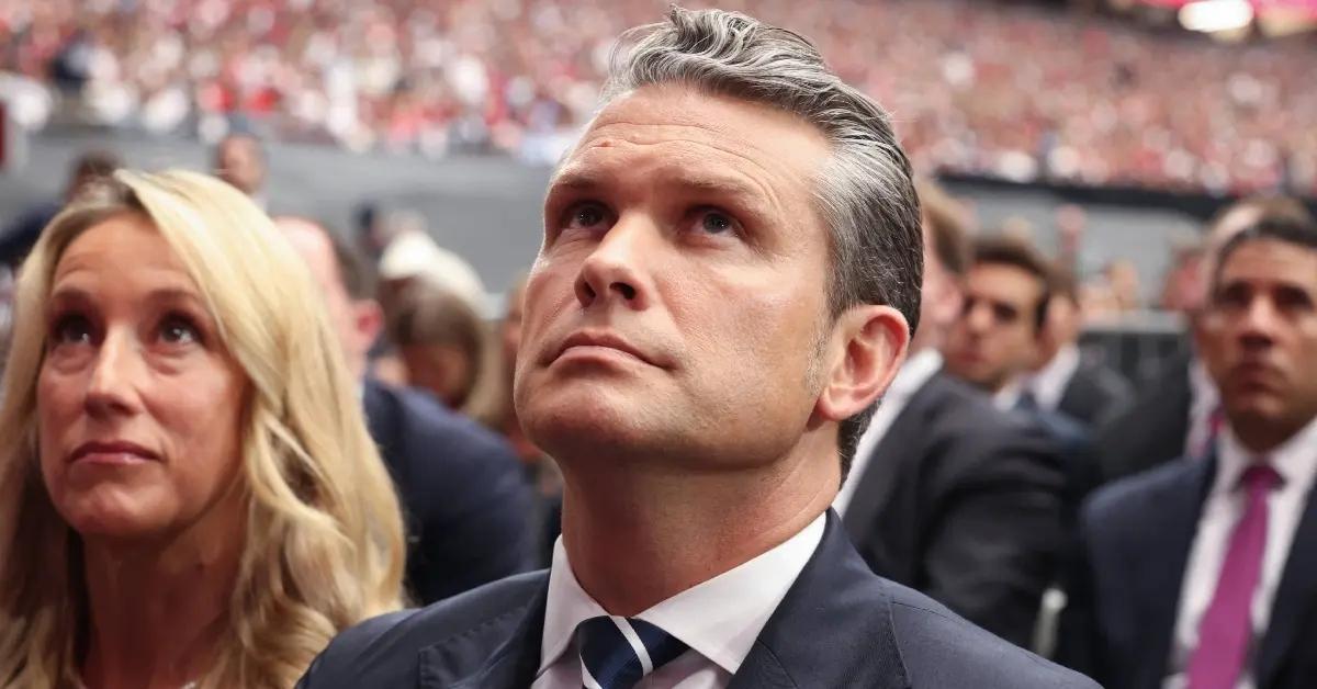Photo of Hegseth was accused of ordering troops to kill everyone onboard during Venezuelan strikes.