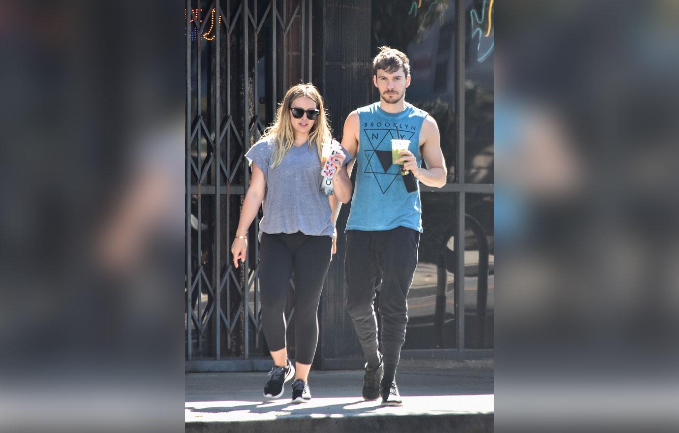 Hilary Duff and boyfriend Matthew Koma out and about