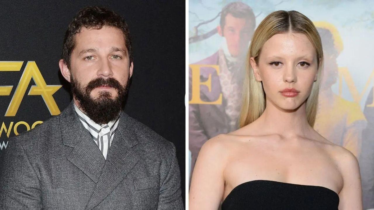Photo of Shia LaBeouf and Mia Goth