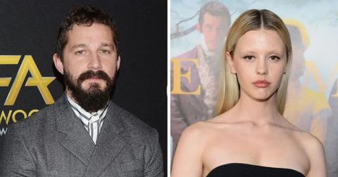 Photo of Shia LaBeouf and Mia Goth
