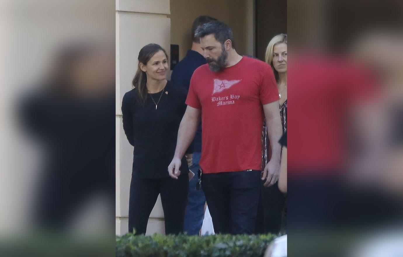 Ben Affleck and ex wife Jennifer Garner reunite for parenting duties before Rehab meeting