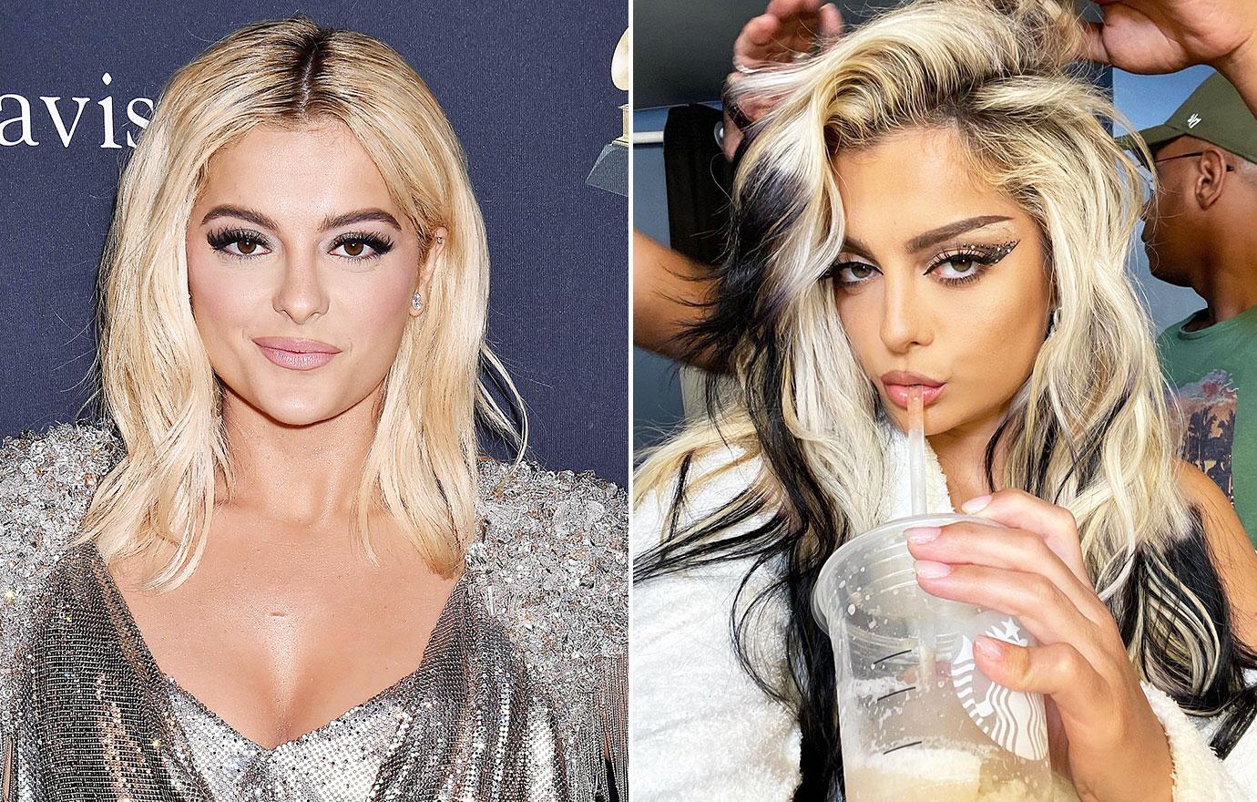 bebe rexha hair transformation