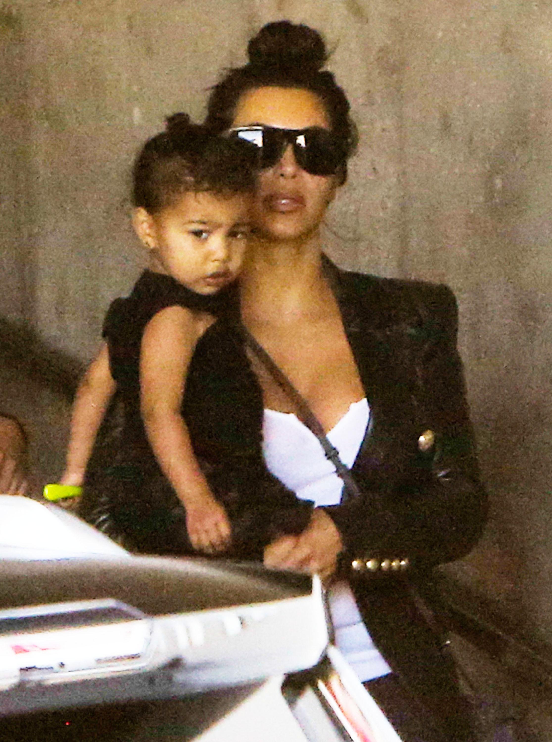 kim kardashian north west photo shoot