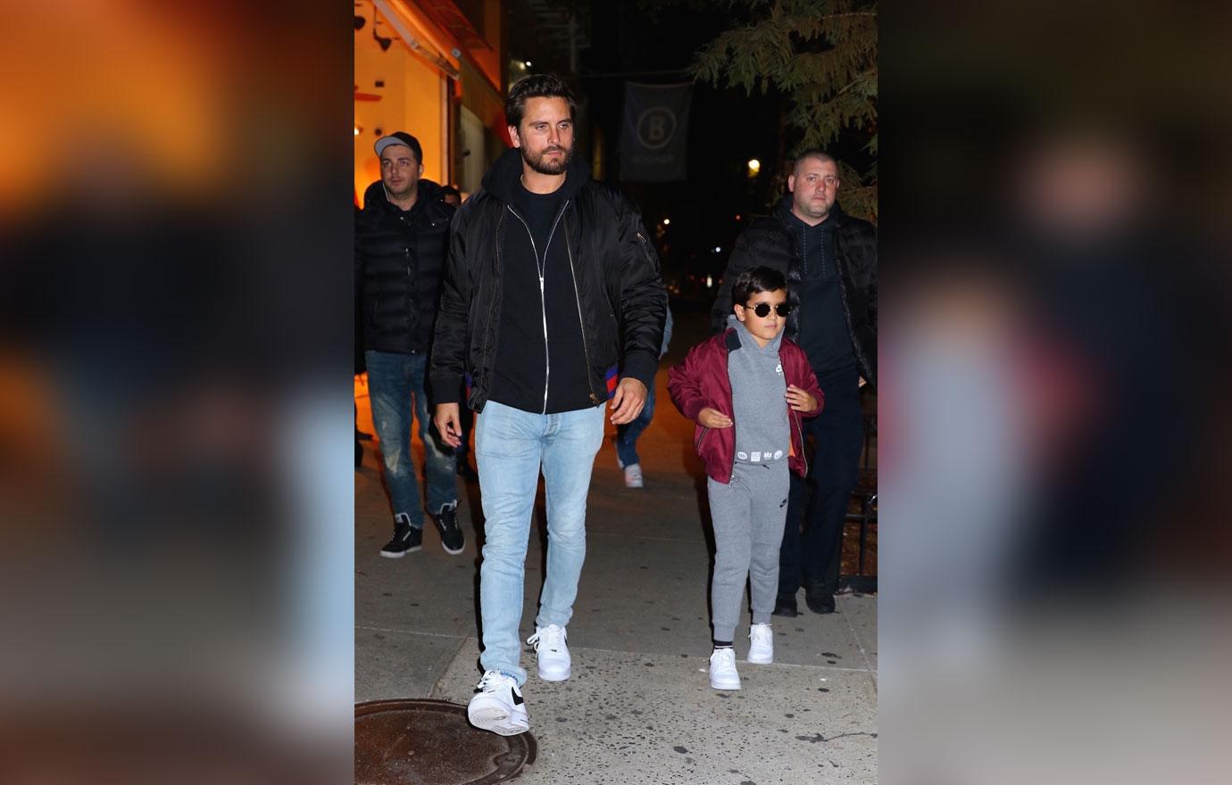 Scott disick mason outing