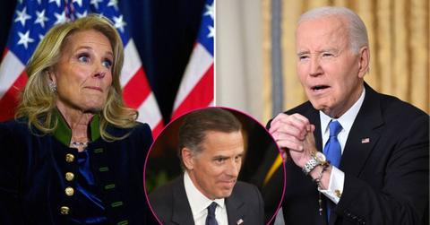Composite photo of Jill, Hunter and Joe Biden