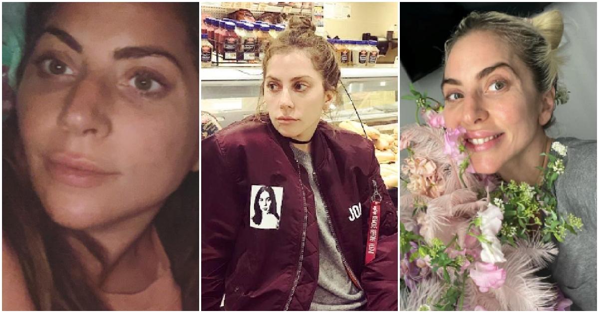 Lady Gaga's Goes Makeup-Free: Photo Of The Pop Star