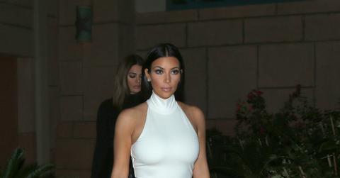 Kim Kardashian has fun at party hosted by French Montana and herself at club VIP in Abu Dhabi after F1 race weekend