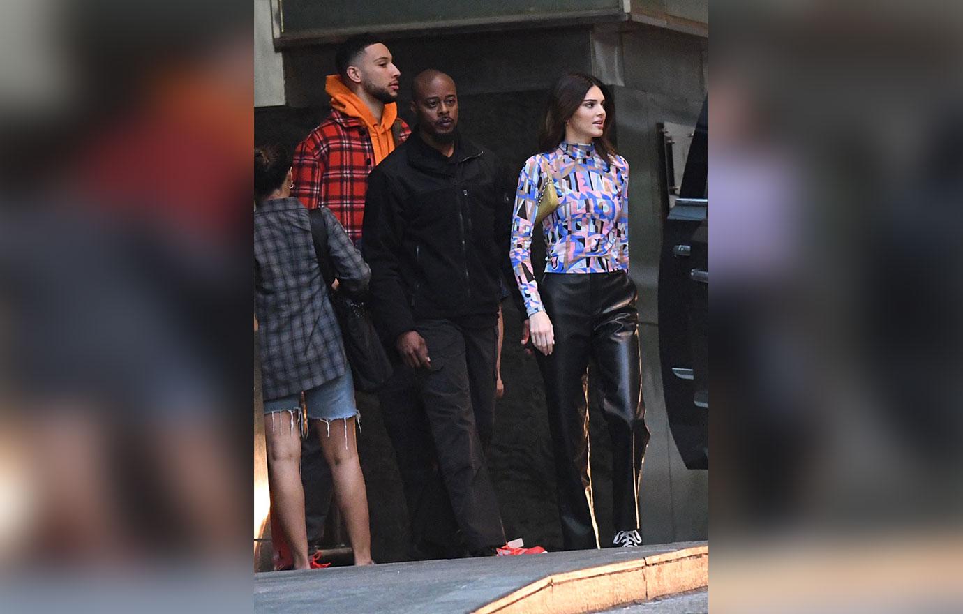 Kendall Jenner & Ben Simmons Attend The Super Bowl Together