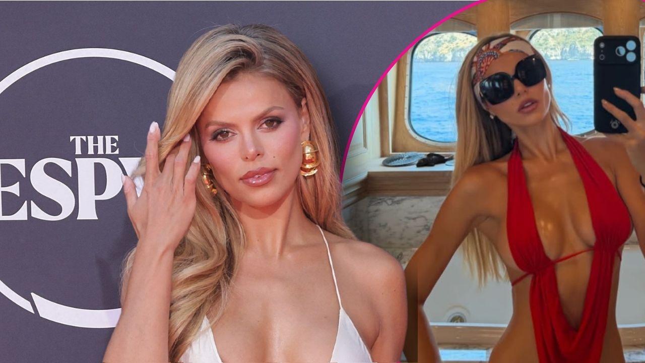 brooks nader red hot bikini italy photos