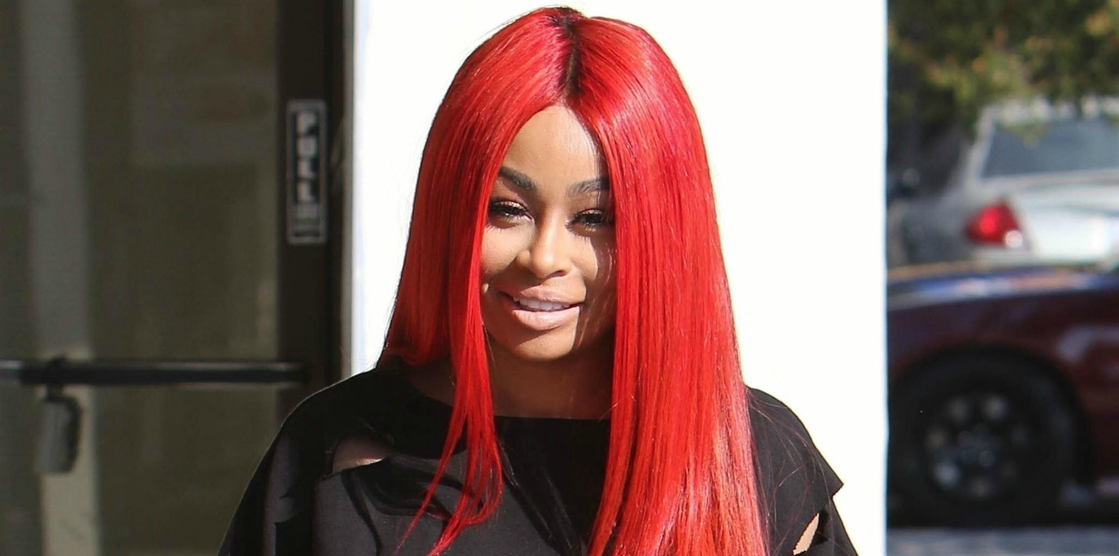 Blac chyna weight loss abs red hair wig h