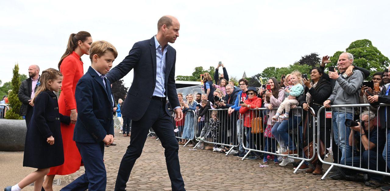 princess charlotte flood tears prince william revealed new beard