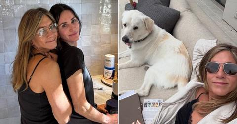 Photo of Jennifer Aniston and Courteney Cox