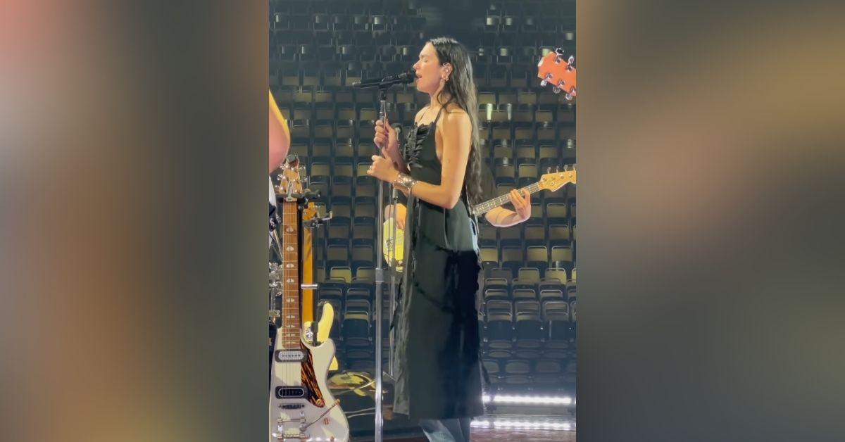 dua lipa family grounding support