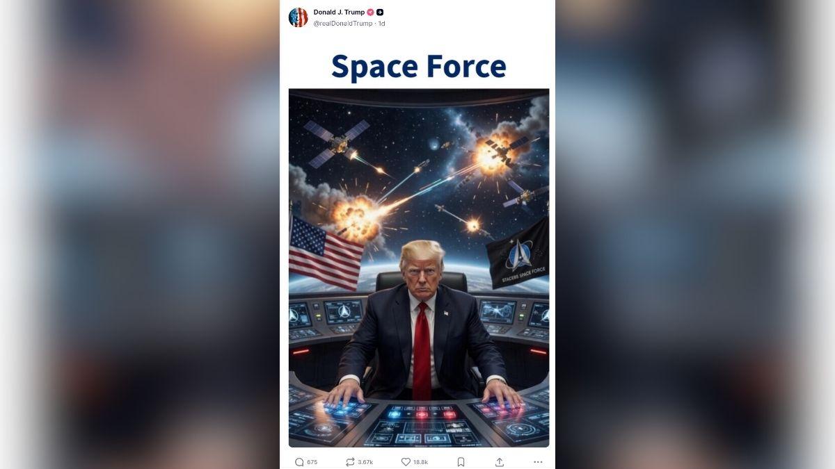 Image of Several posts portrayed the president as decades younger.