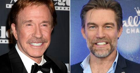 Split photo of Chuck Norris and Judson Mills