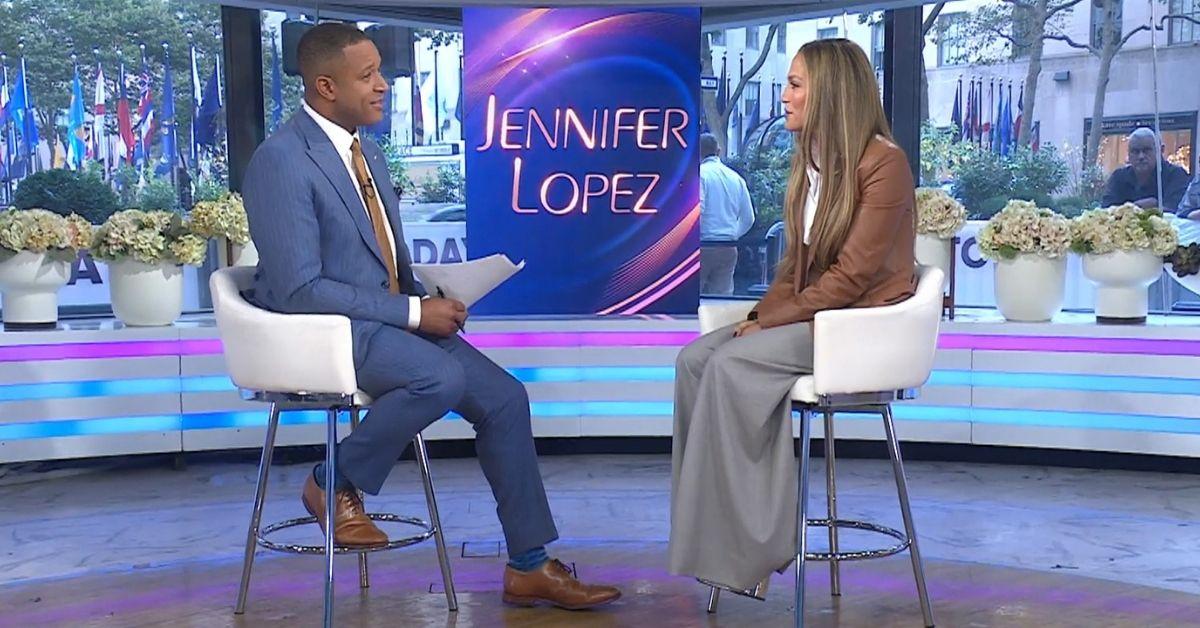 Photo of Craig Melvin asked Jennifer Lopez about her divorce from Ben Affleck.