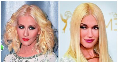 Christina Aguilera and Gwen Stefani