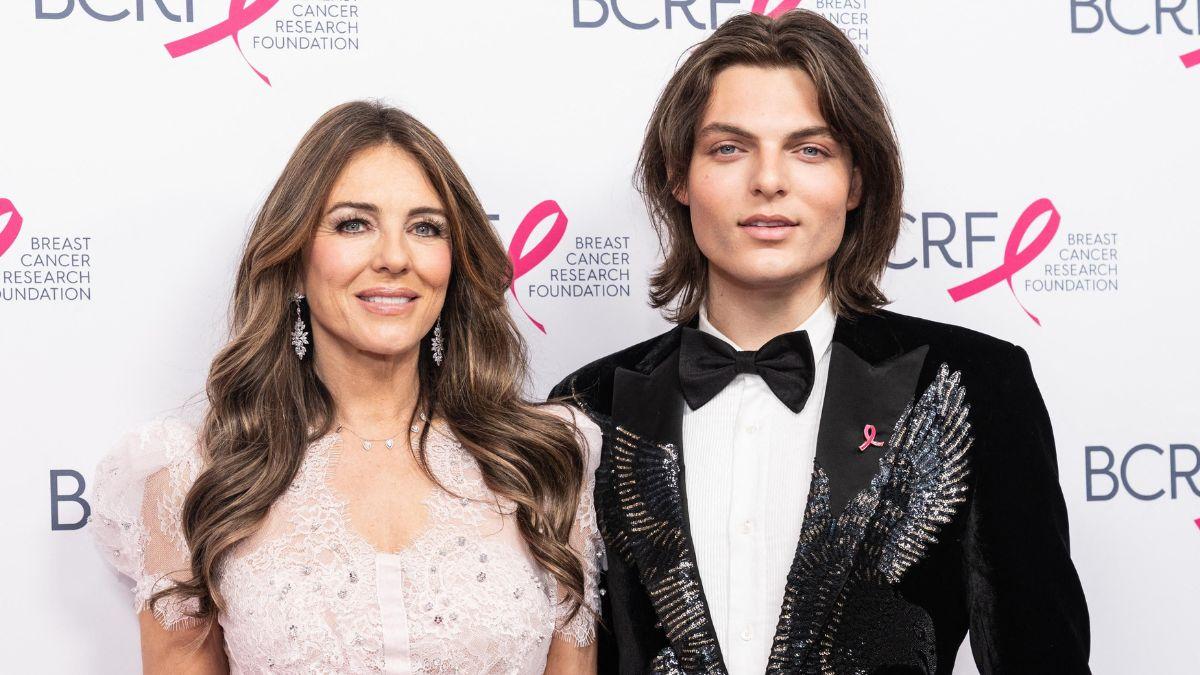 Image of Elizabeth Hurley said she encouraged Damian Hurley to follow his dreams despite the challenges of Hollywood.