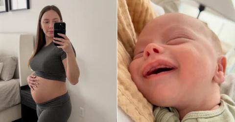 Photo of Hailie Jade and her son, Elliot