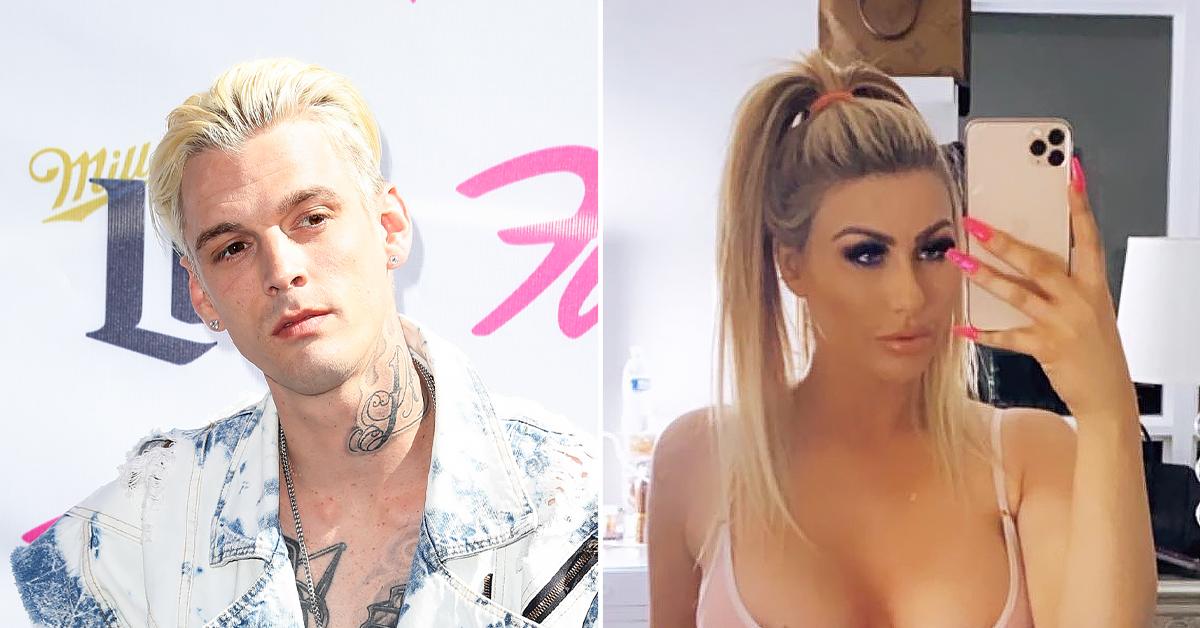 aaron carter deletes instagram after bashing ex melanie martin split newborn ok