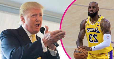 Donald Trump , LeBron James