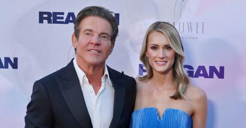 Photo of Dennis Quaid and Laura Savoie.