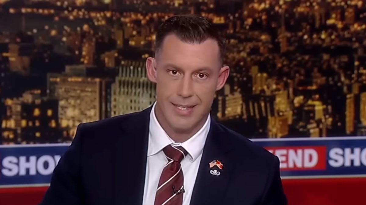 Image of Fox host Joey Jones questioned the president’s military strategy.
