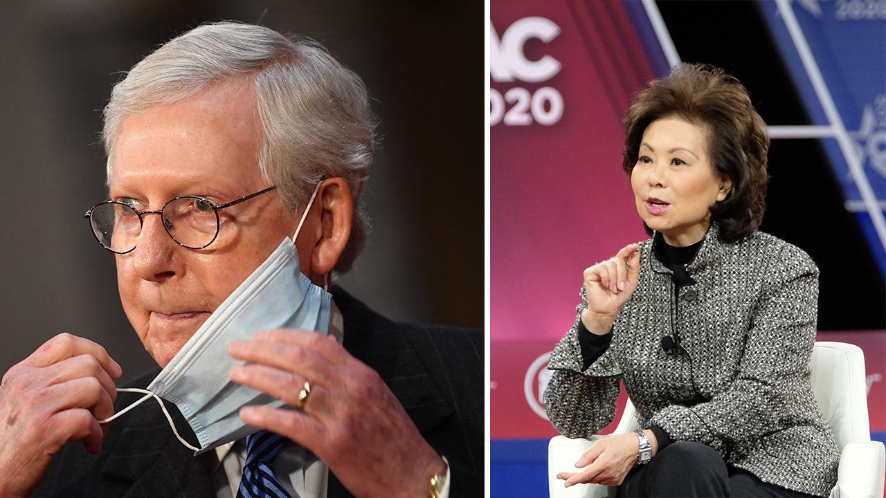 Mitch McConnell,Elaine Chao