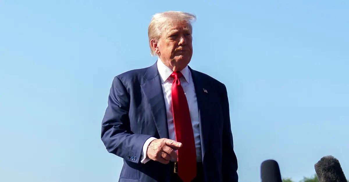 Image of Donald Trump said the senators and representatives should be punished 'by death.'